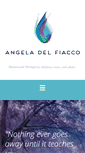 Mobile Screenshot of angeladelfiacco.com